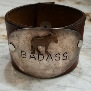 Badass Leather Cuff
